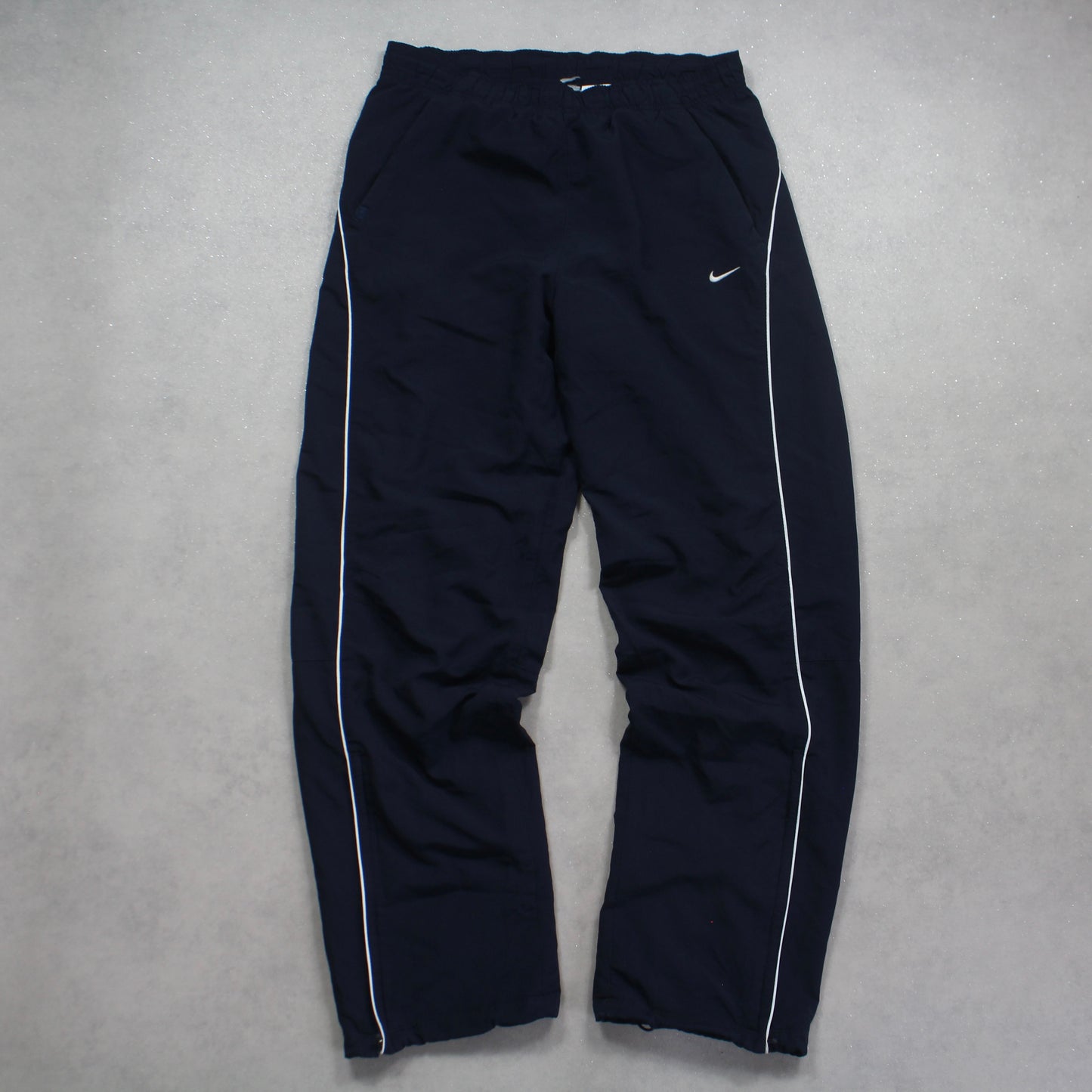 RARE 2000s Nike Trackpants Navy - (L)