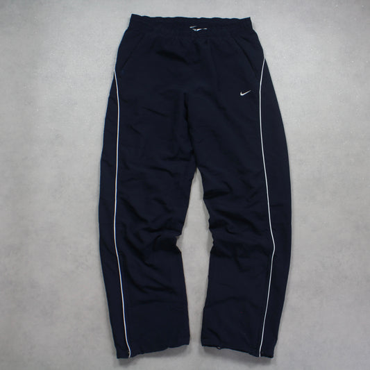 RARE 2000s Nike Trackpants Navy - (L)