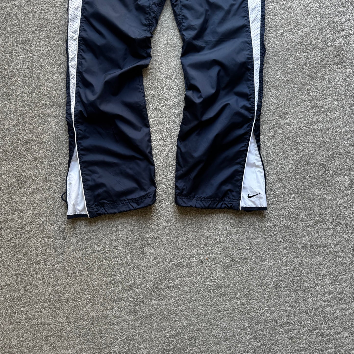SUPER RARE 2000s Nike Trackpants Navy *PREMIUM* - (M)