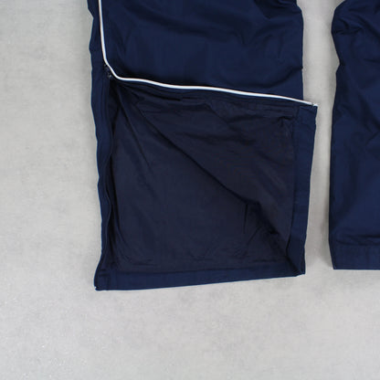 RARE 2000s Baggy Nike Trackpants Navy - (XL)
