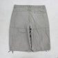 RARE Vintage 00s Nike Cargo Shorts Grey - (XL)