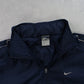 RARE 00s Nike Track Jacket Navy - (L)