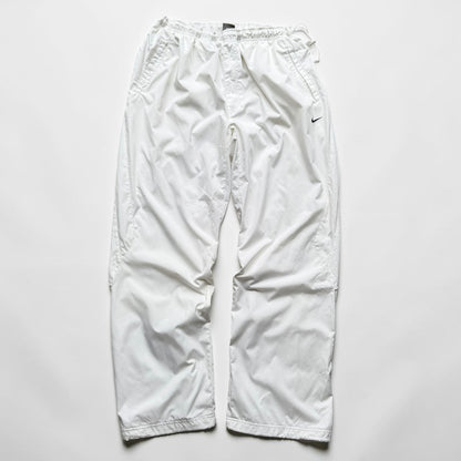 RARE 2000s Baggy Nike Trackpants White *PREMIUM* - (XL)
