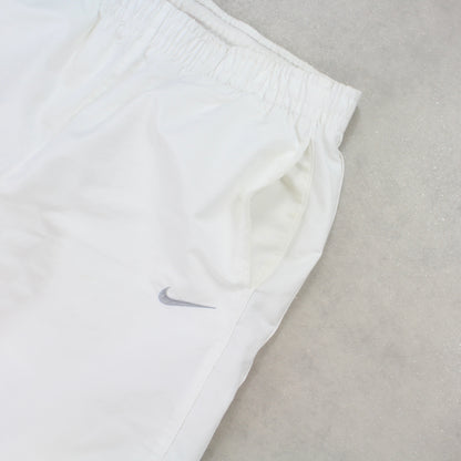 RARE 2000s Nike Trackpants White - (M)
