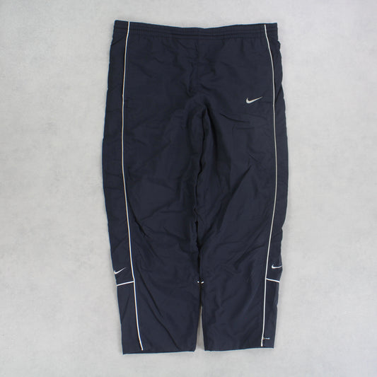 RARE 90s Nike Trackpants Black - (M)