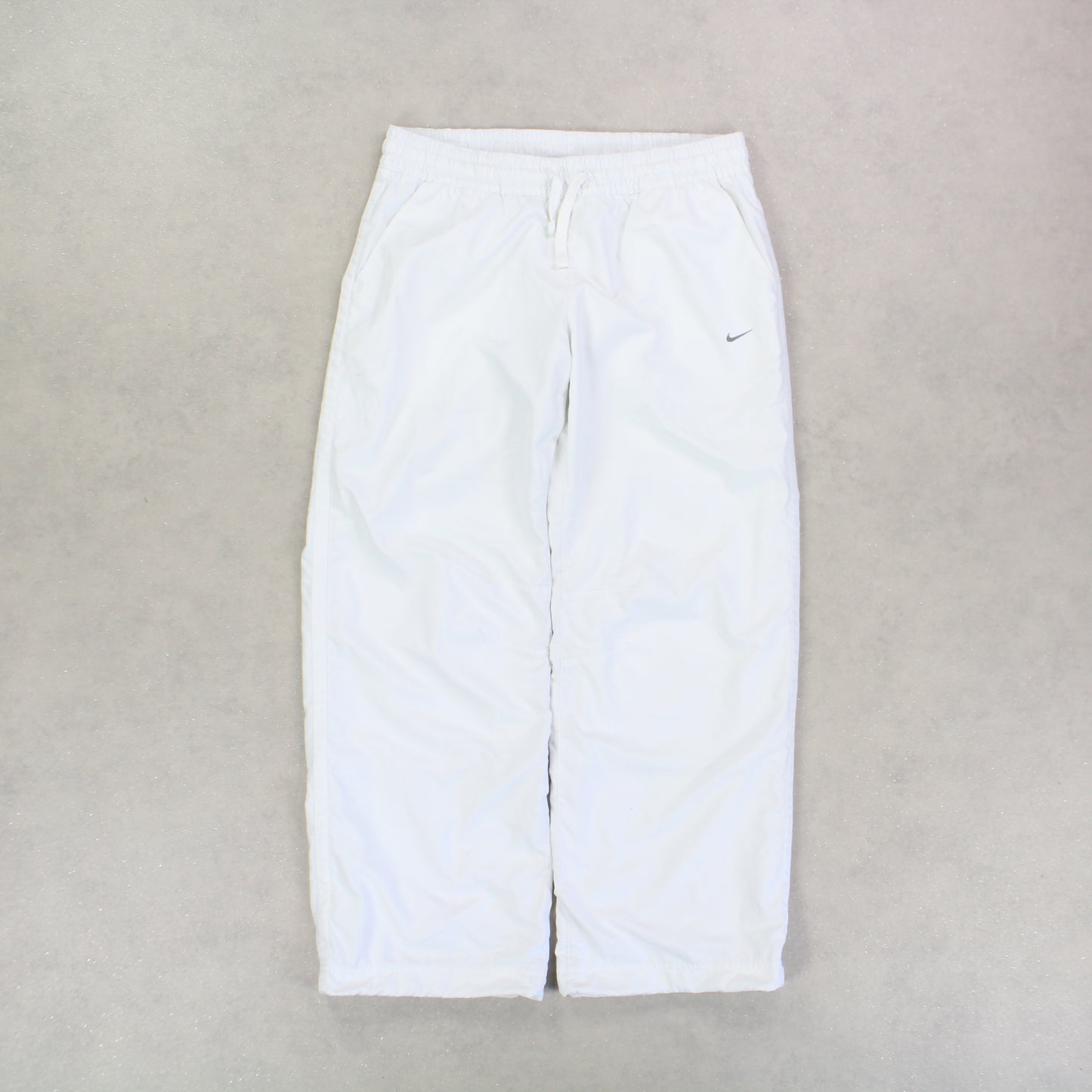 RARE 00s Nike Trackpants White - (M)