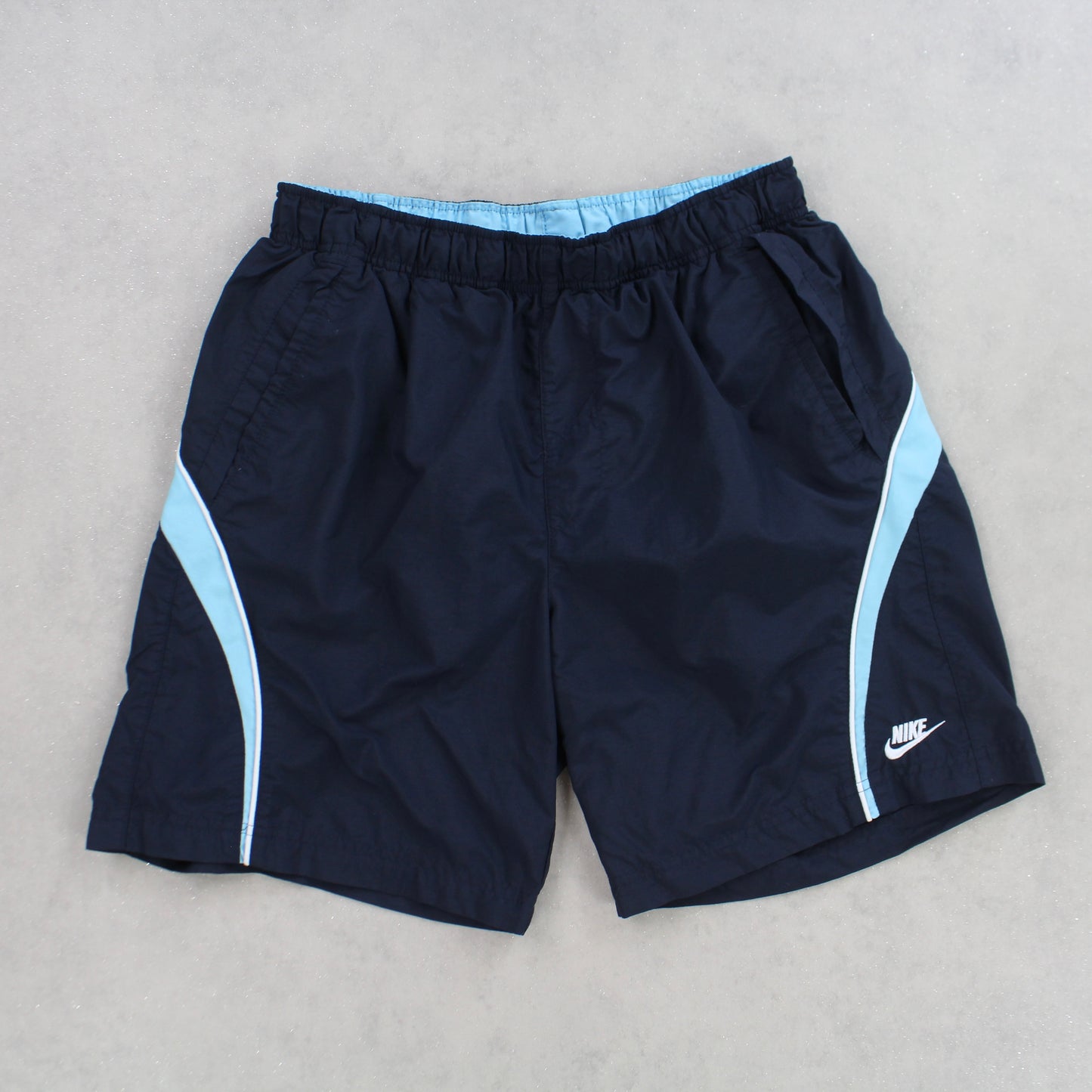 SELTENE Nike-Shorts aus den 00ern, Marineblau – (S)