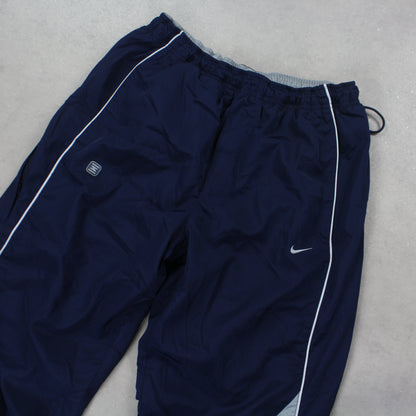 SUPER RARE 2000s Nike Shox Trackpants Navy - (M)