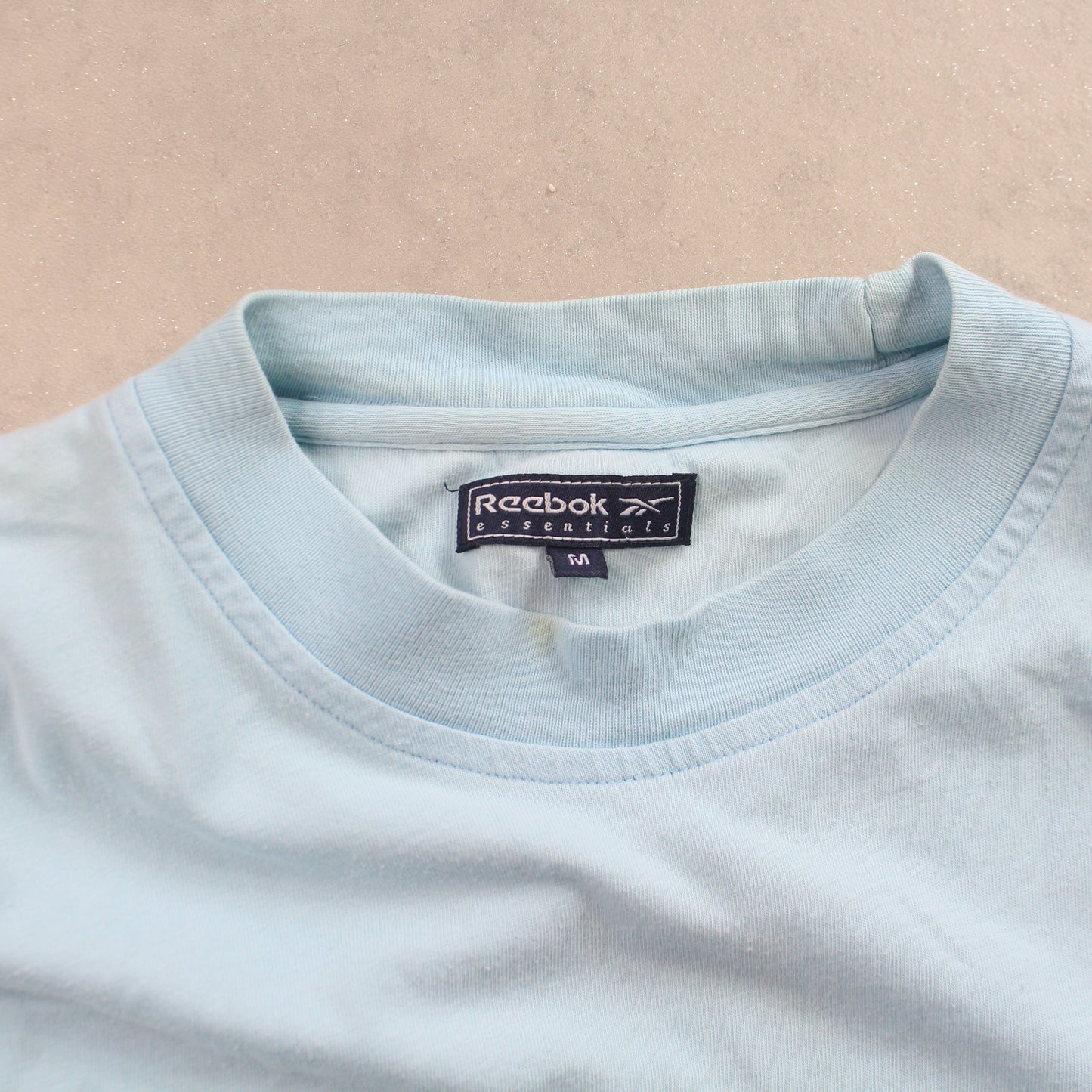 Vintage 90s Reebok T-Shirt Blue - (L)