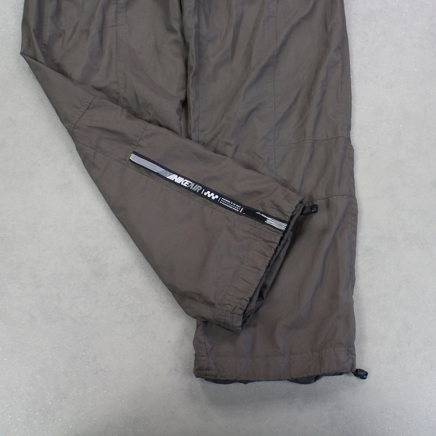 SUPER RARE 00s Nike Trackpants Brown - (M)