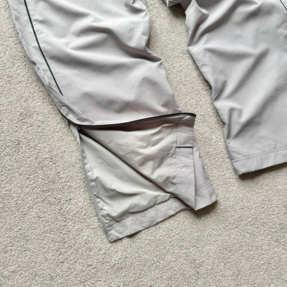 RARE 2000s Baggy Nike Trackpants Grey - (S)