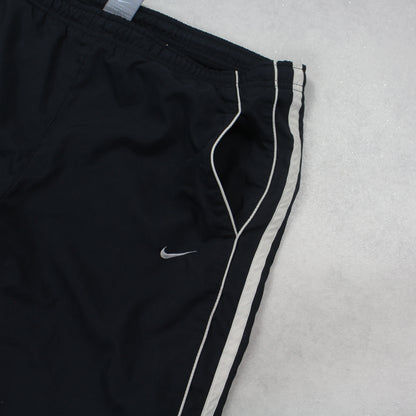 RARE 2000s Nike Trackpants Black - (M)
