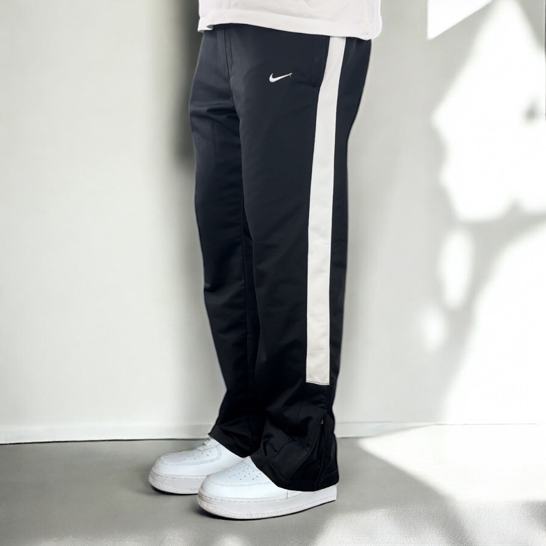 RARE 00s Nike Trackpants Black - (S)