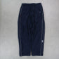 RARE 00s Nike Baggy Trackpants Navy - (L)