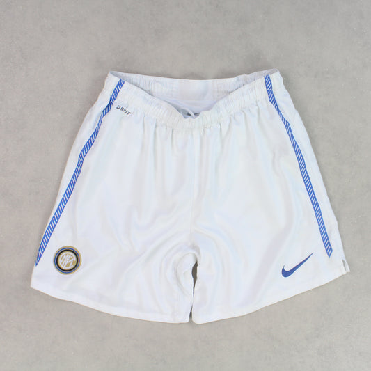 RARE 00s Inter Milan Nike Shorts White - (S)