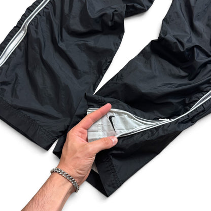 RARE 2000s Nike Trackpants Black *PREMIUM* - (S)