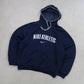 SUPER RARE 00s Nike Hoodie Navy - (S)