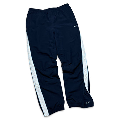 SUPER RARE 2000s Nike Trackpants Navy - (L) | PREMIUM