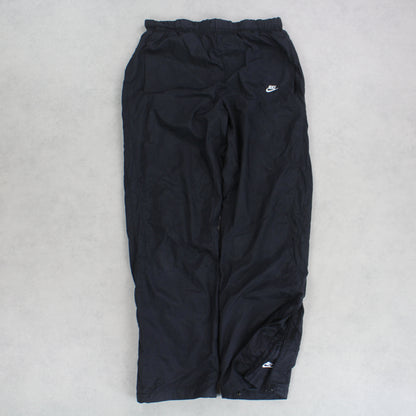 RARE Vintage 00s Nike Trackpants Black - (M)