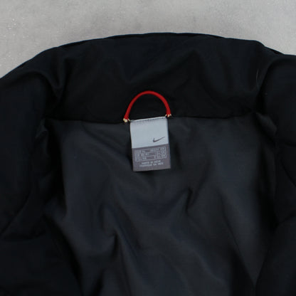 RARE 00s Nike Padded Jacket Black - (XL)