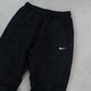 RARE 00s Nike Trackpants Black - (S)