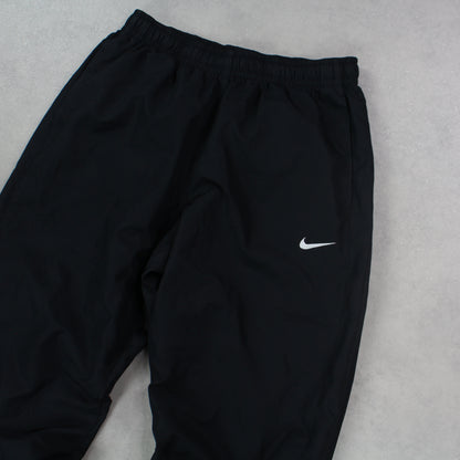 RARE 00s Nike Trackpants Black - (M)