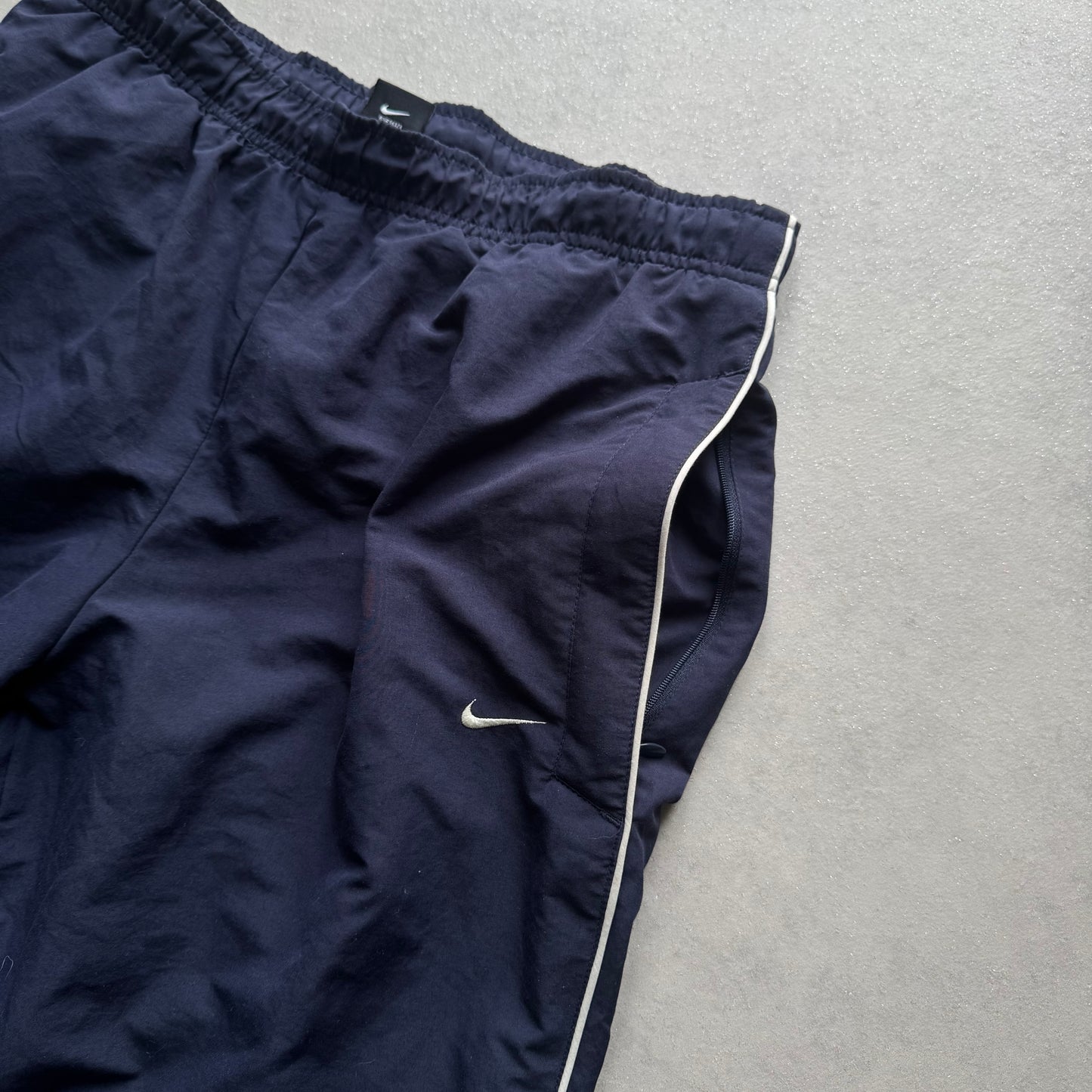 RARE 1990s Nike Trackpants Navy - (L)