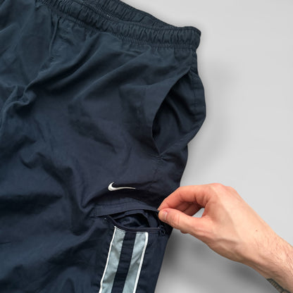 RARE 2000s Nike Trackpants Navy - (S)