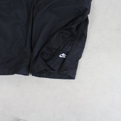 RARE Vintage 00s Nike Trackpants Black - (M)