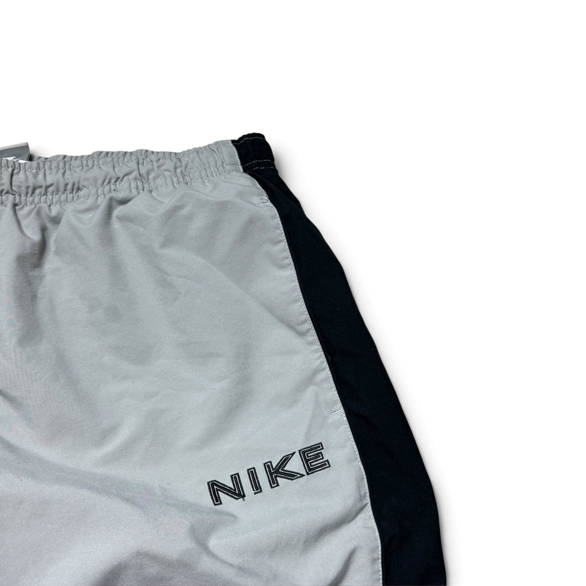 RARE 2000s Baggy Nike Trackpants Grey - (M)