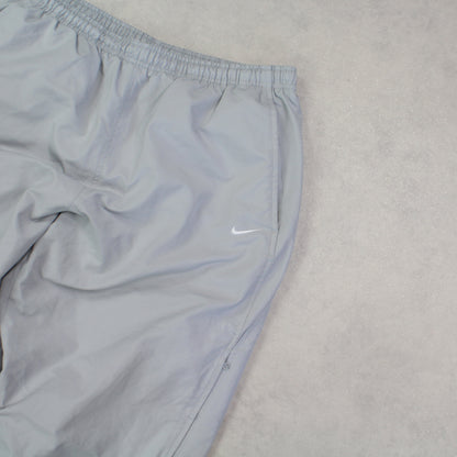 RARE 00s Nike Trackpants Grey - (L)