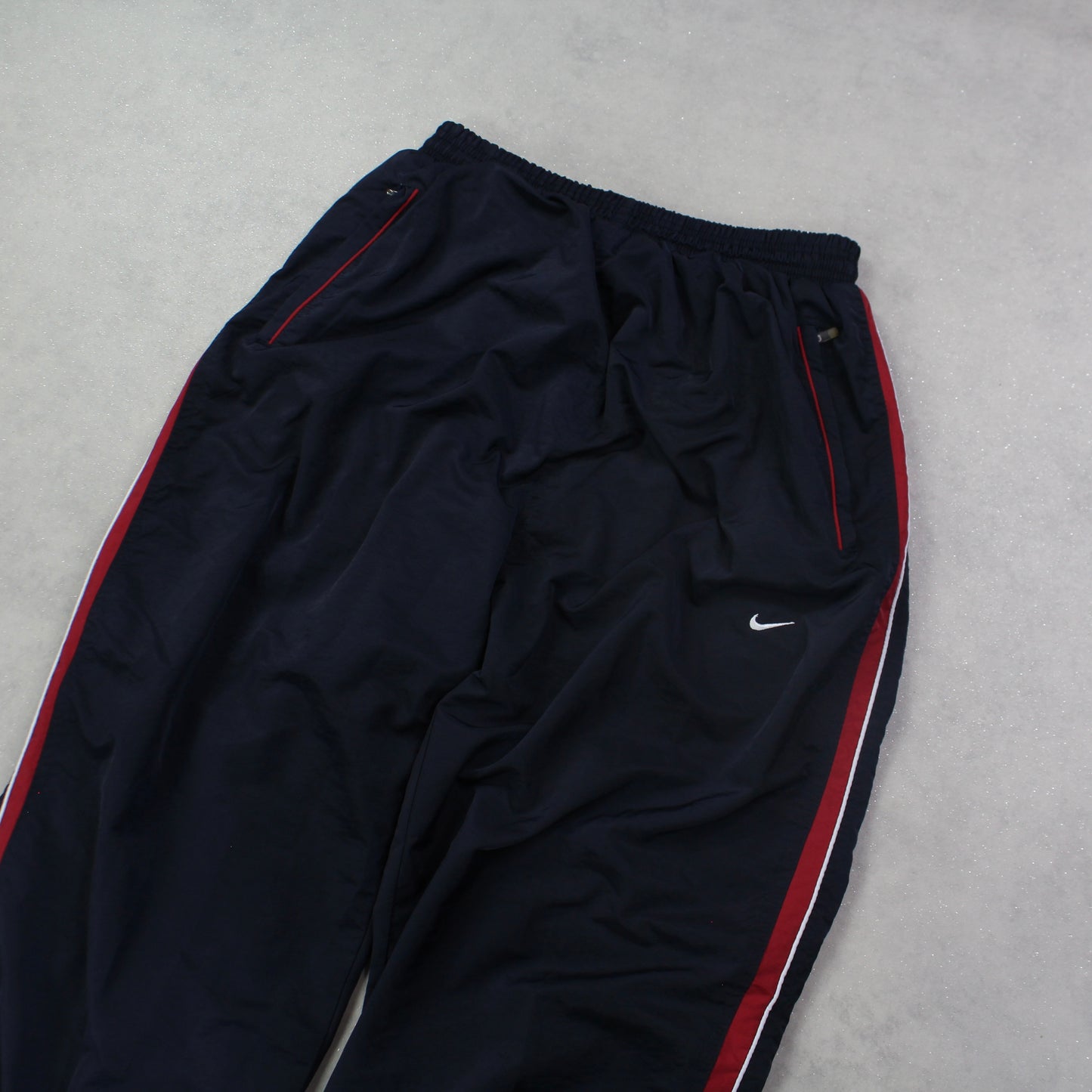 RARE 90s Nike Trackpants Navy - (M)