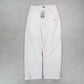 RARE 00s Nike Trackpants BNWT White/Pink - (L)