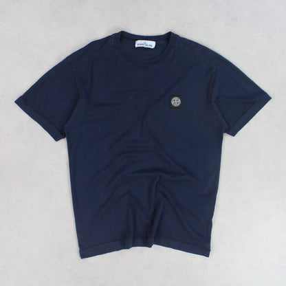 RARE Stone Island T-Shirt Navy - (S)