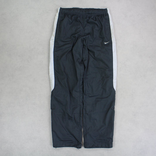 RARE 00s Nike Trackpants Grey - (M)