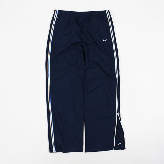 SUPER RARE 2000s Baggy Nike Trackpants Navy - (L)