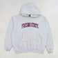 RARE Vintage 1990s Nike Fresno State Spell Out Hoodie Grey - (M)