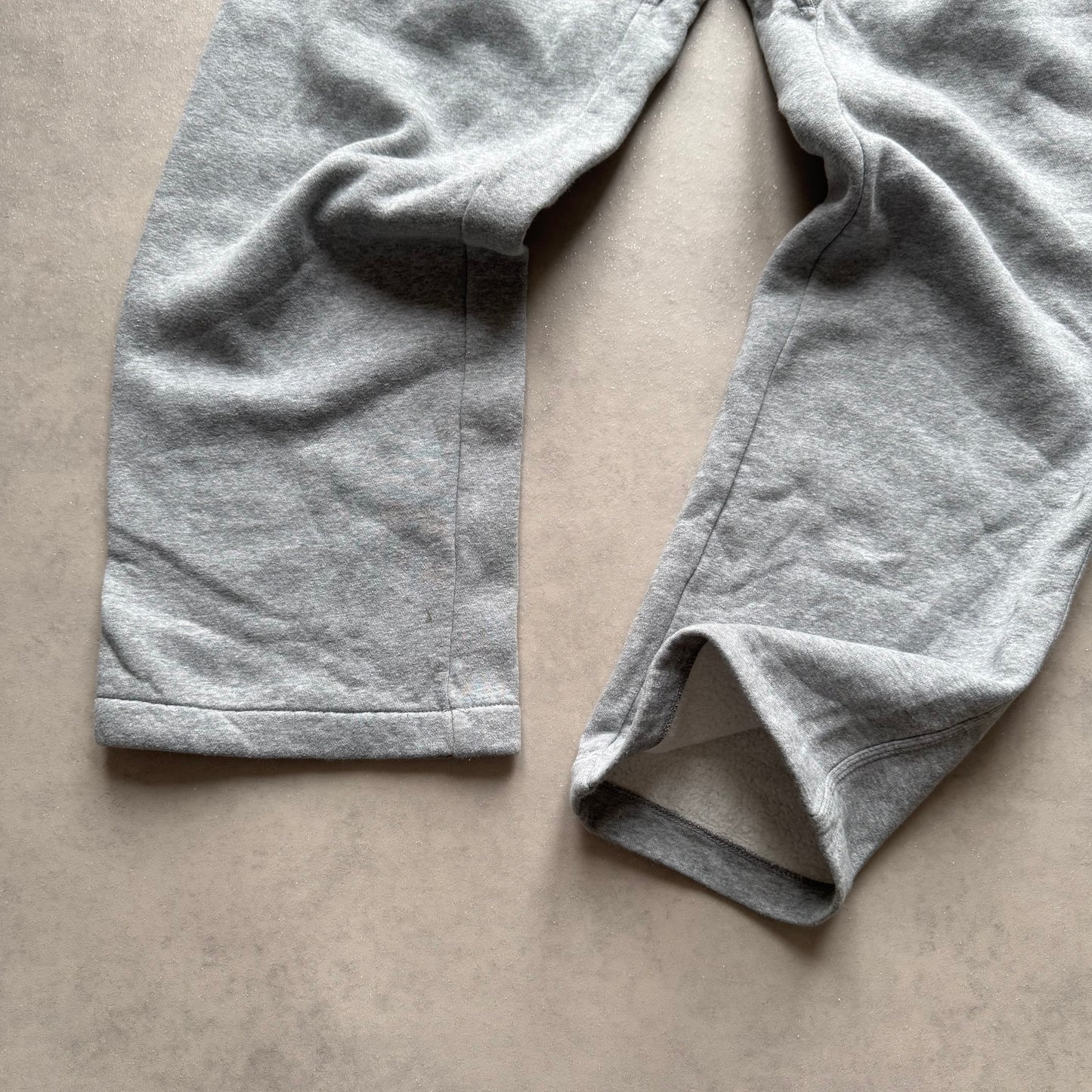 RARE 2000s Wide Leg Nike Joggers Grey - (L)