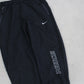 RARE Vintage 00s Nike Trackpants Black - (S)