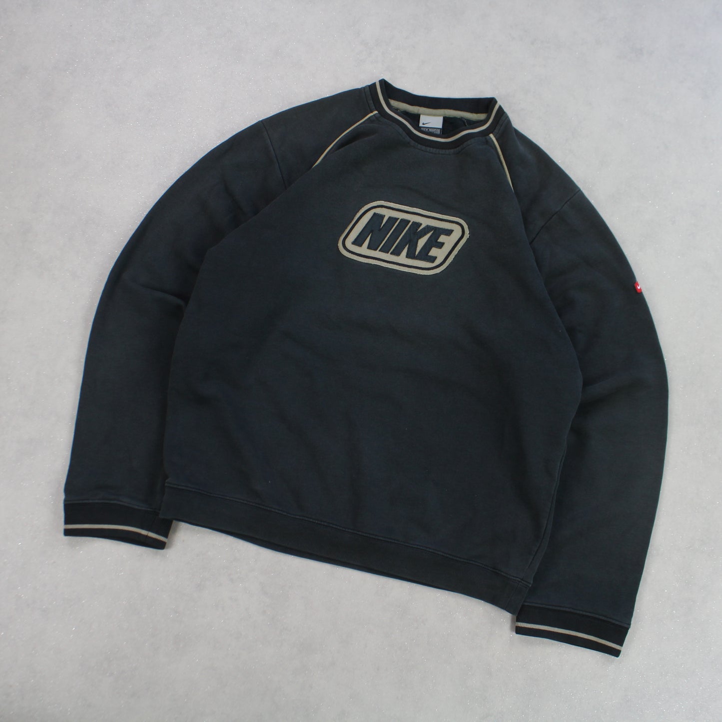 RARE 00s Nike Spell Out Sweatshirt - (M)