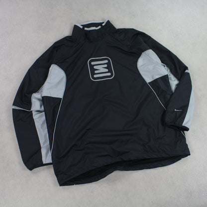 SUPER RARE 00s Nike Shox Jacket Black - (XL)