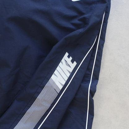 RARE 2000s Nike Trackpants Navy - (M)