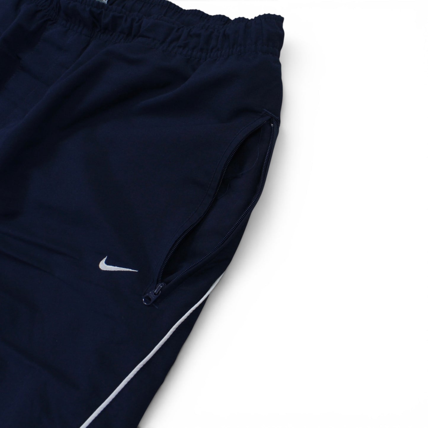 RARE 2000s Nike Trackpants Navy - (L)