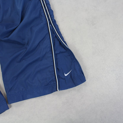 RARE 00s Nike Trackpants Blue - (L)