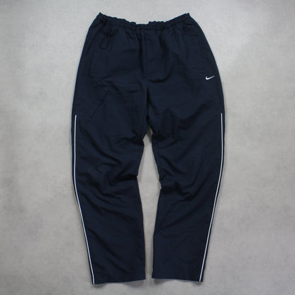 RARE 2000s Nike Trackpants Navy - (M)