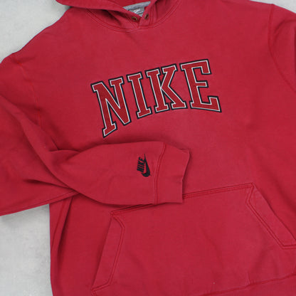 RARE 00s Nike Hoodie Red - (XL)