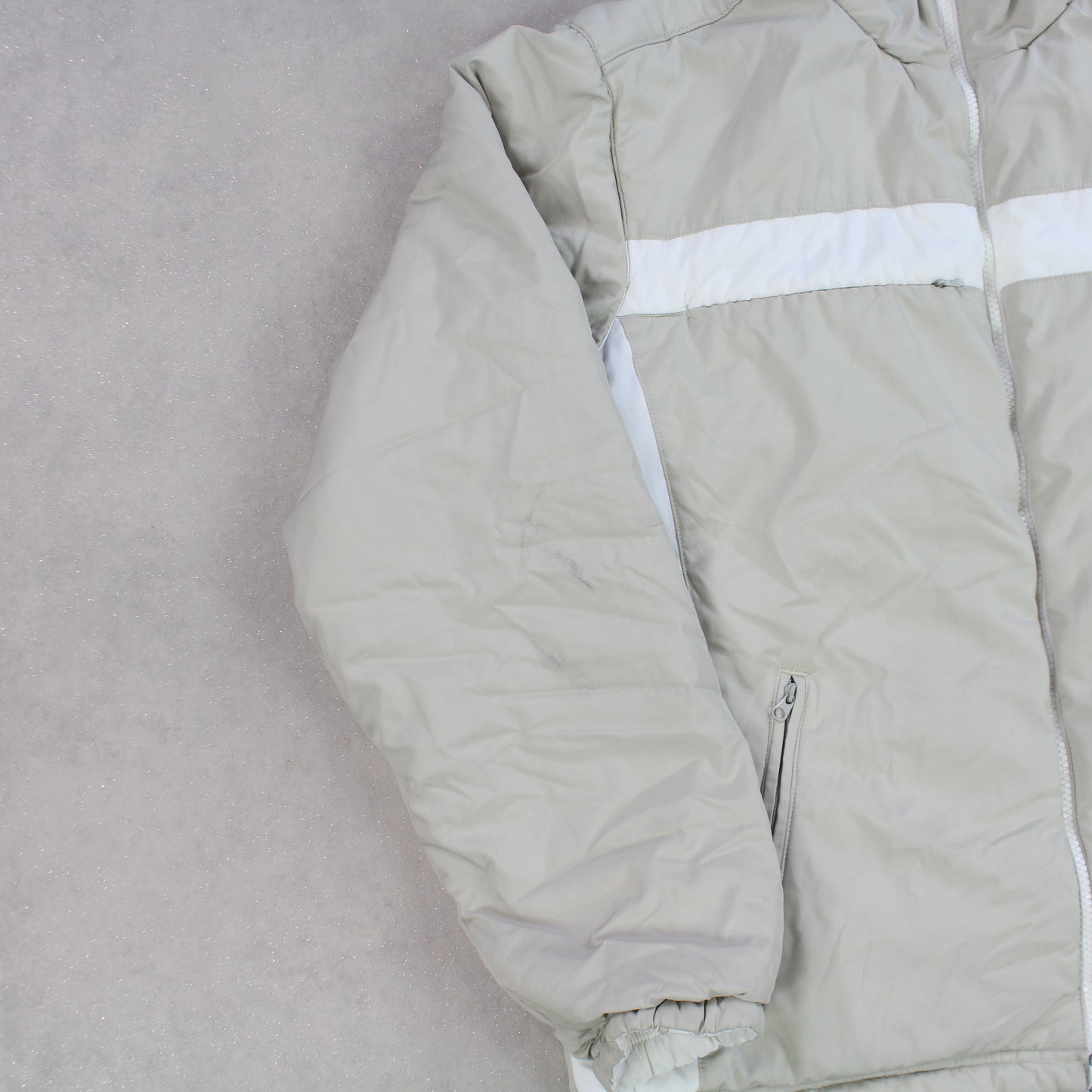 SUPER RARE 00s Reversible Nike Puffer White - (S)