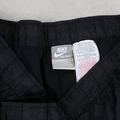 RARE Vintage 00s Nike Trackpants Black - (L)