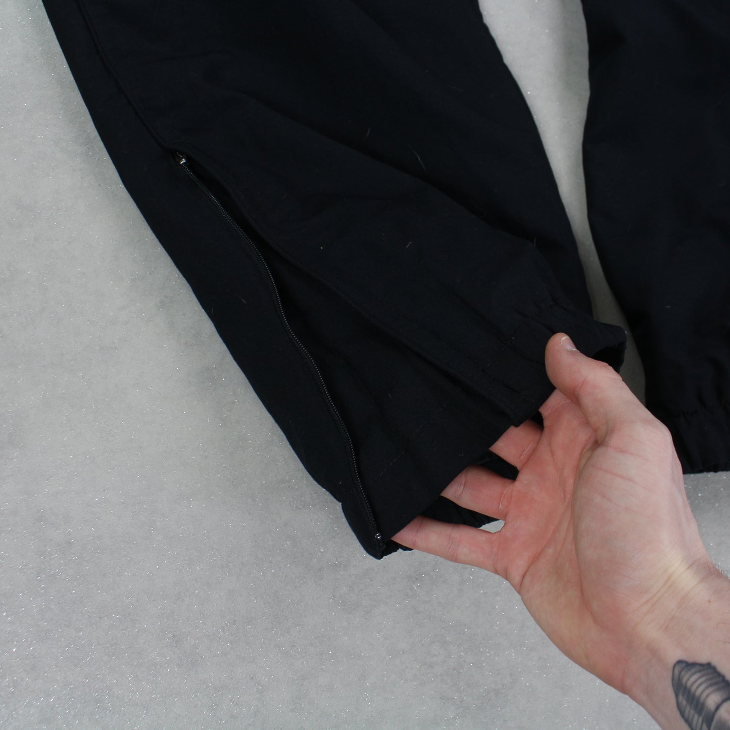 RARE 00s Nike Trackpants Black - (L)