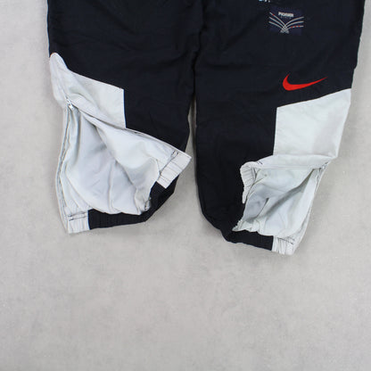 RARE 1990s Nike Zoom Trackpants Black - (XL)